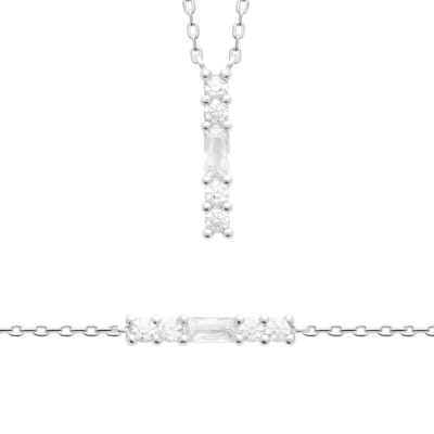 COLLIER ARGENT 925 RHODIE OZ