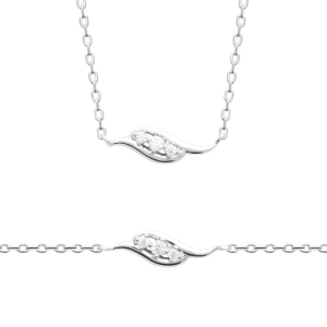 COLLIER ARGENT 925 RHODIE OZ