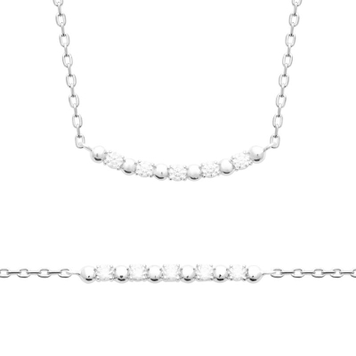 COLLIER ARGENT 925 RHODIE OZ