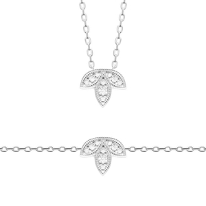 COLLIER ARGENT 925 RHODIE OZ