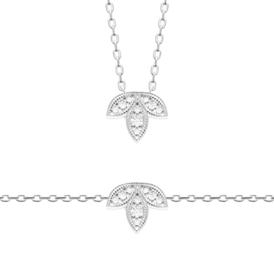 COLLIER ARGENT 925 RHODIE OZ