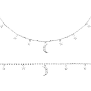 COLLIER ARGENT 925 RHODIE OZ