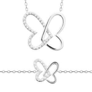 COLLIER ARGENT 925 RHODIE OZ MICROSERTI