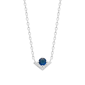 COLLIER ARGENT 925 RHODIE OZ PS