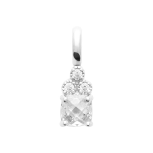 PENDENTIF ARGENT 925 RHODIE OZ