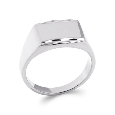 BAGUE ARGENT 925 RHODIE