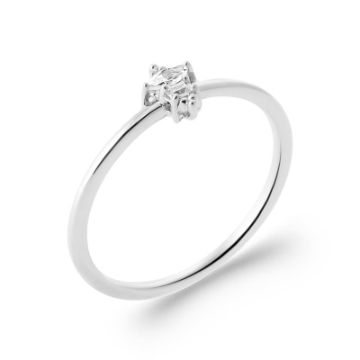 BAGUE ARGENT 925 RHODIE OZ