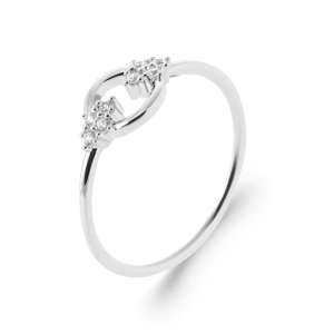 BAGUE ARGENT 925 RHODIE OZ