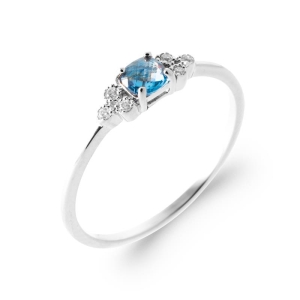 BAGUE ARGENT 925 RHODIE OZ PS