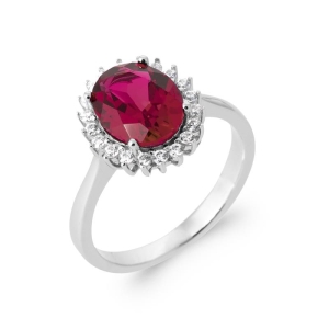 BAGUE ARGENT 925 RHODIE OZ PS