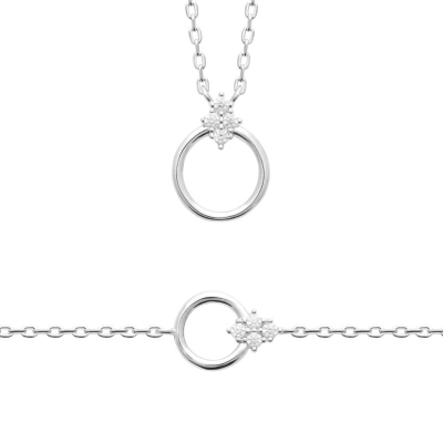 COLLIER ARGENT 925 RHODIE OZ