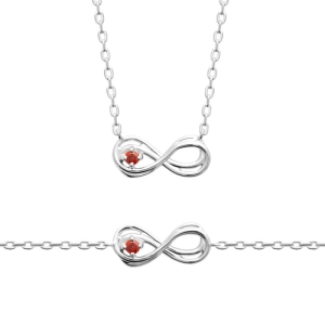 COLLIER ARGENT 925 RHODIE PS