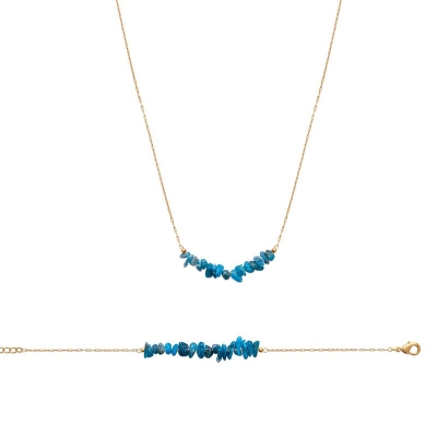 COLLIER PL-OR 750 3MIC APATITE