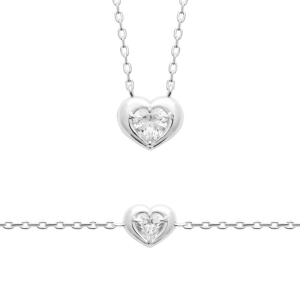 COLLIER ARGENT 925 RHODIE OZ