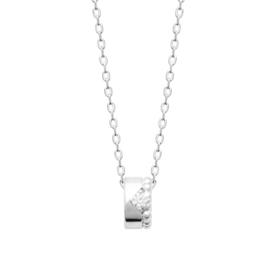 COLLIER ARGENT 925 RHODIE OZ