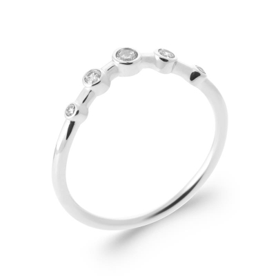 BAGUE ARGENT 925 RHODIE OZ