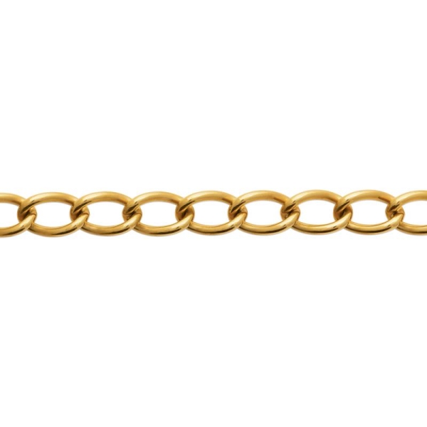 BRACELET ACIER PVD DORÉ