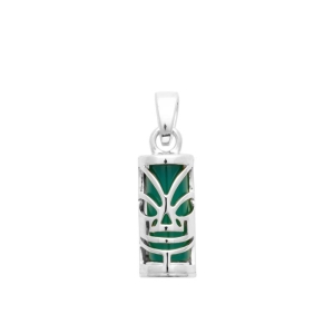 PENDENTIF ARGENT 925 RHODIE AGATE