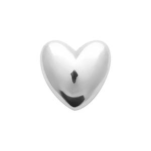 PIERCING ARGENT 925  TIGE TITANE RHODIE